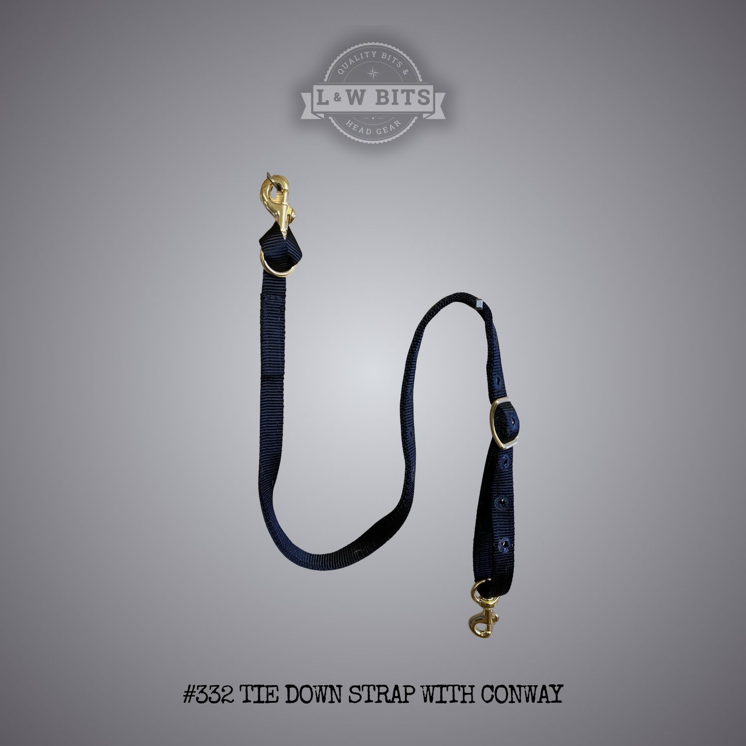 #332 Tie Down Strap With Conway