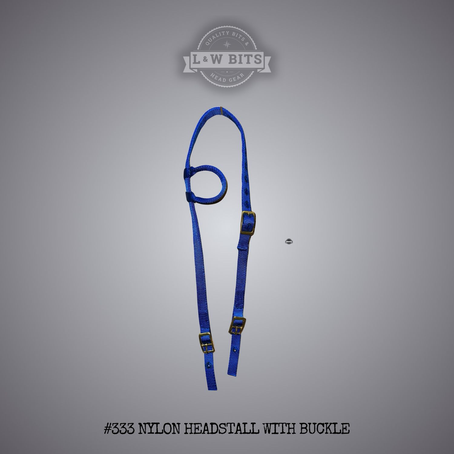 #333 Nylon Headstall With Buckle