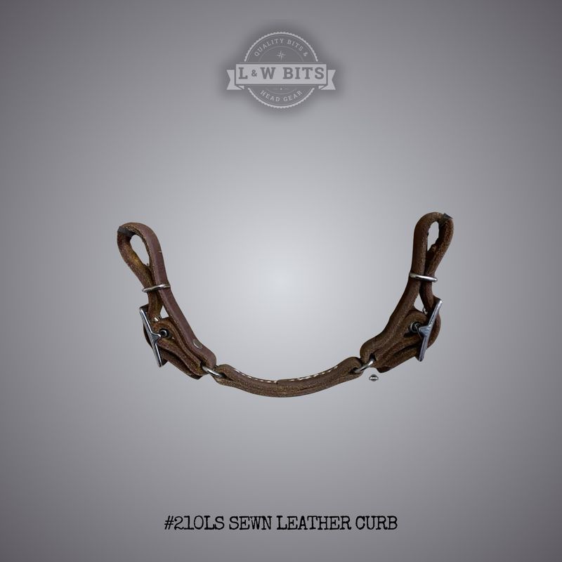 #210LS Sewn Leather Curb