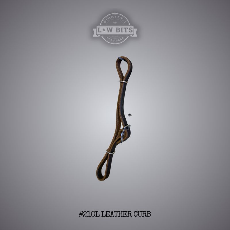 #210L Flat Leather Curb