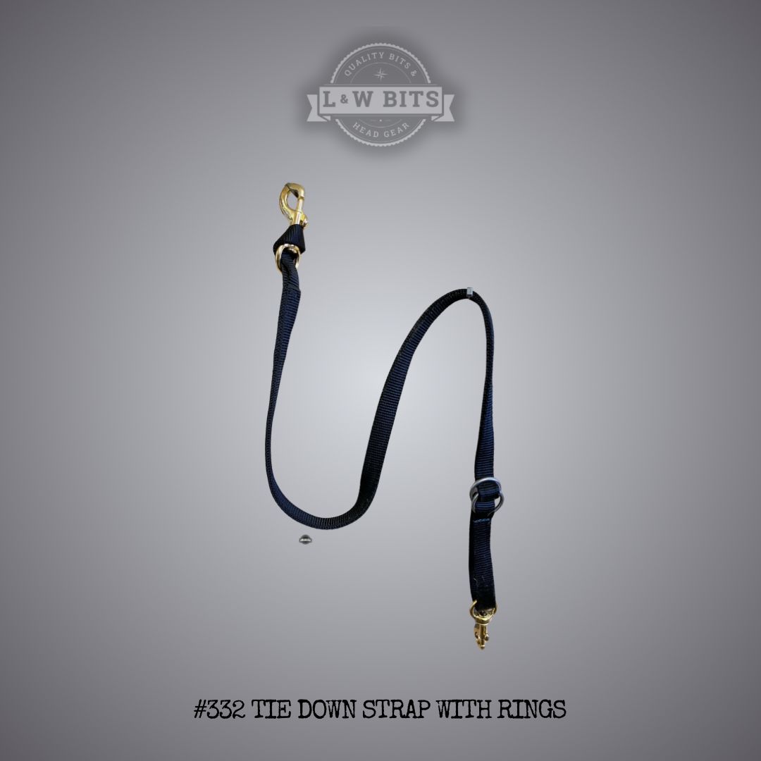 #332 Tie Down Strap With Rings
