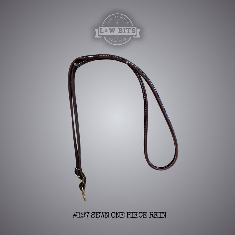 #197 Sewn one piece rein
