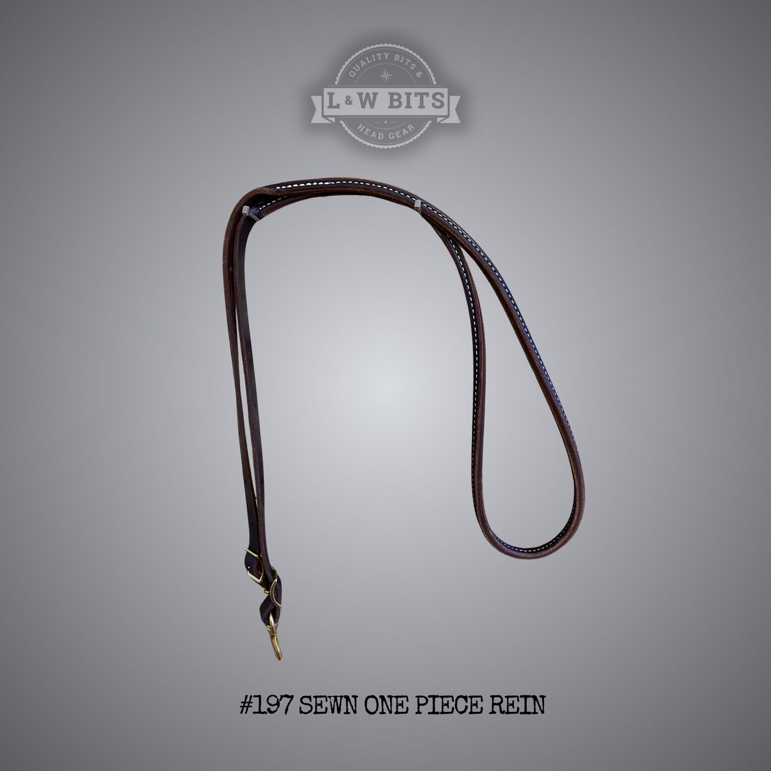 #197 Sewn one piece rein