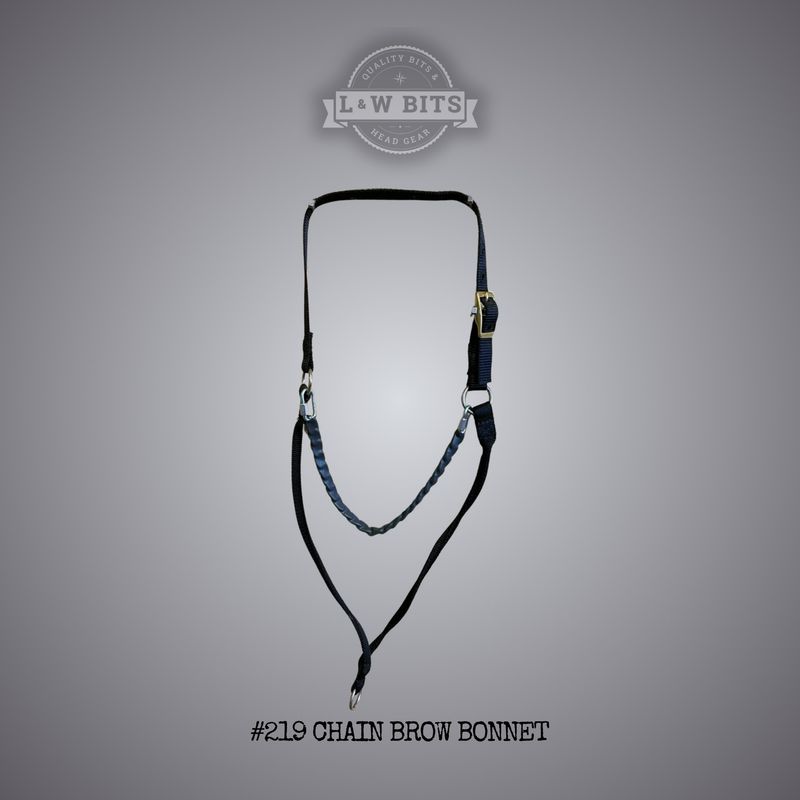 #219 Chain Brow Bonnet