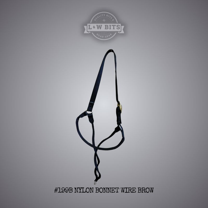 #199b Wire Brow Nylon Bonnet