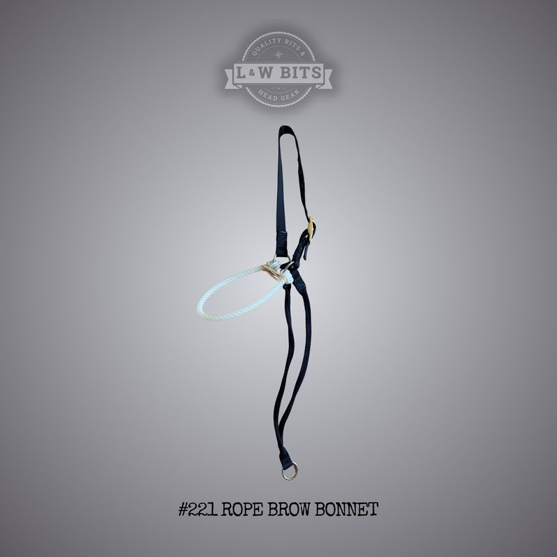 #221 Rope Brow Bonnet