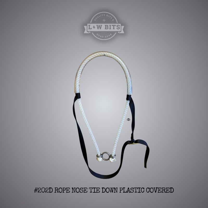 #202d Rope Tie Down Plastic Covered