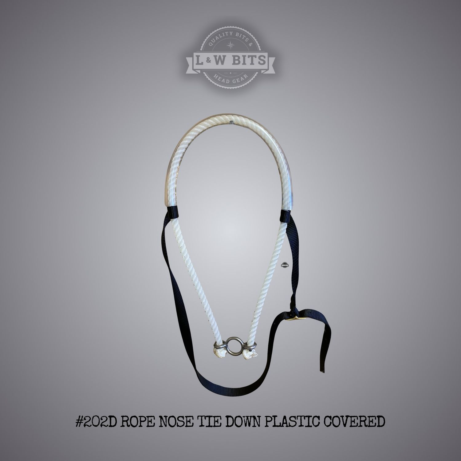 #202d Rope Tie Down Plastic Covered