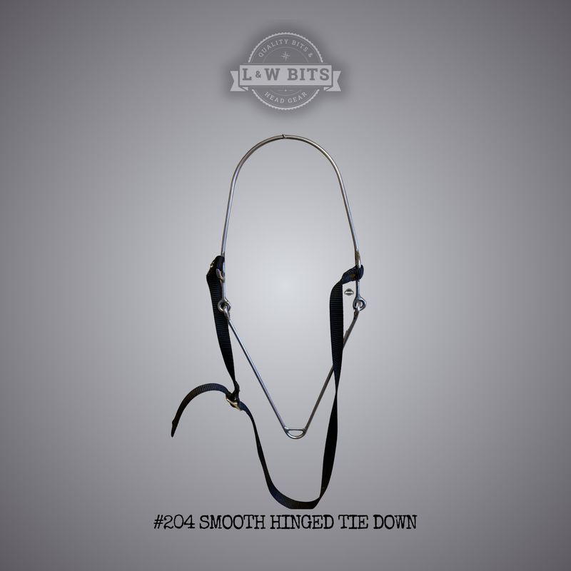 #204 Smooth Hinged Tie Down