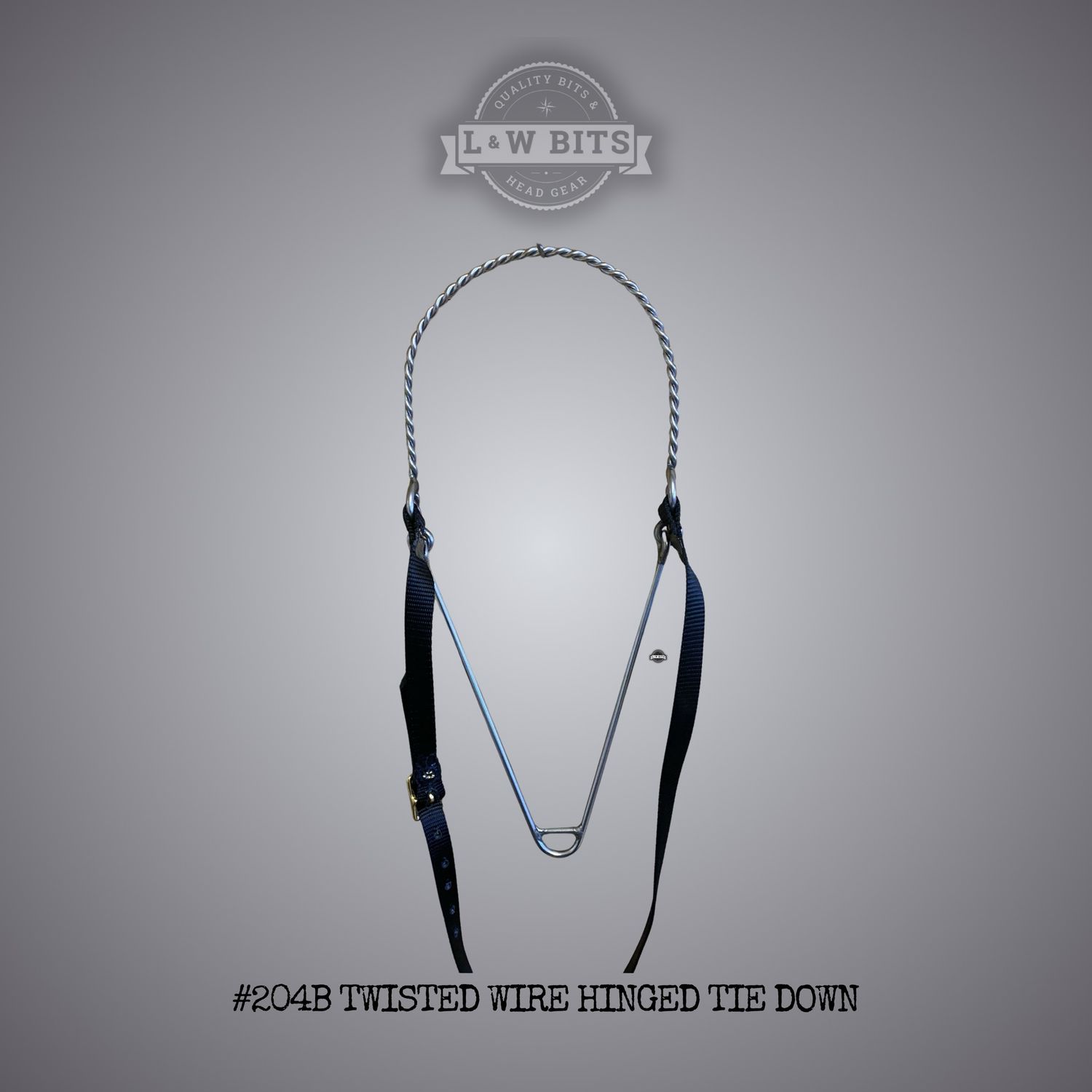 #204b Twisted Wire Hinged Tie Down