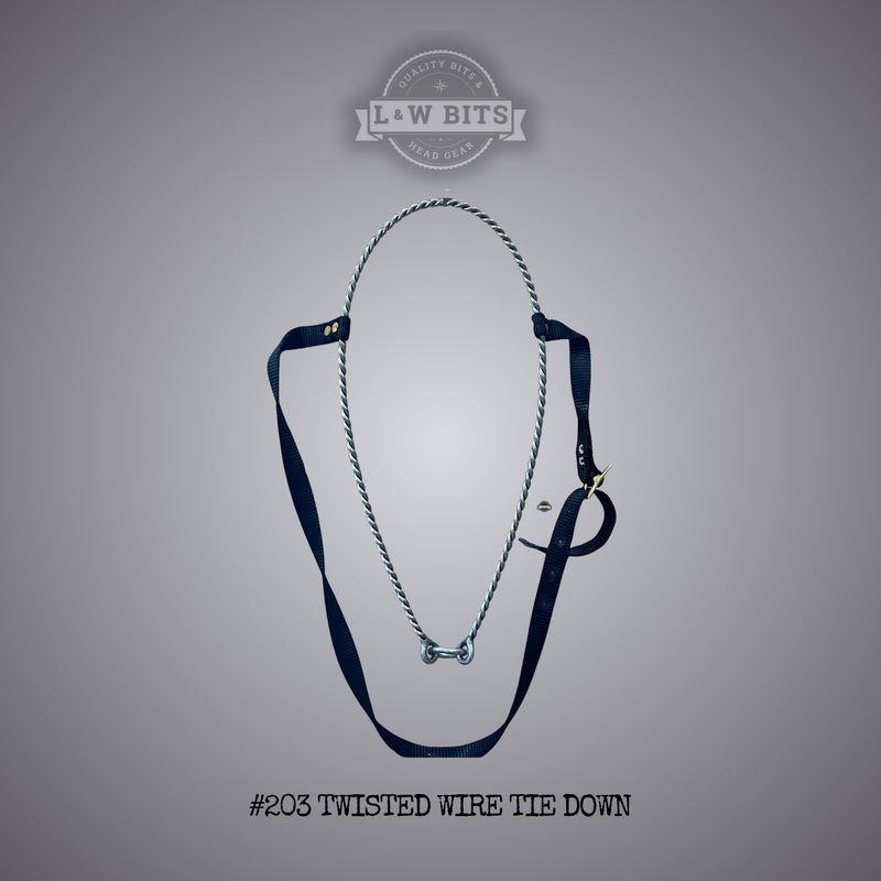 #203 twisted wire tie down
