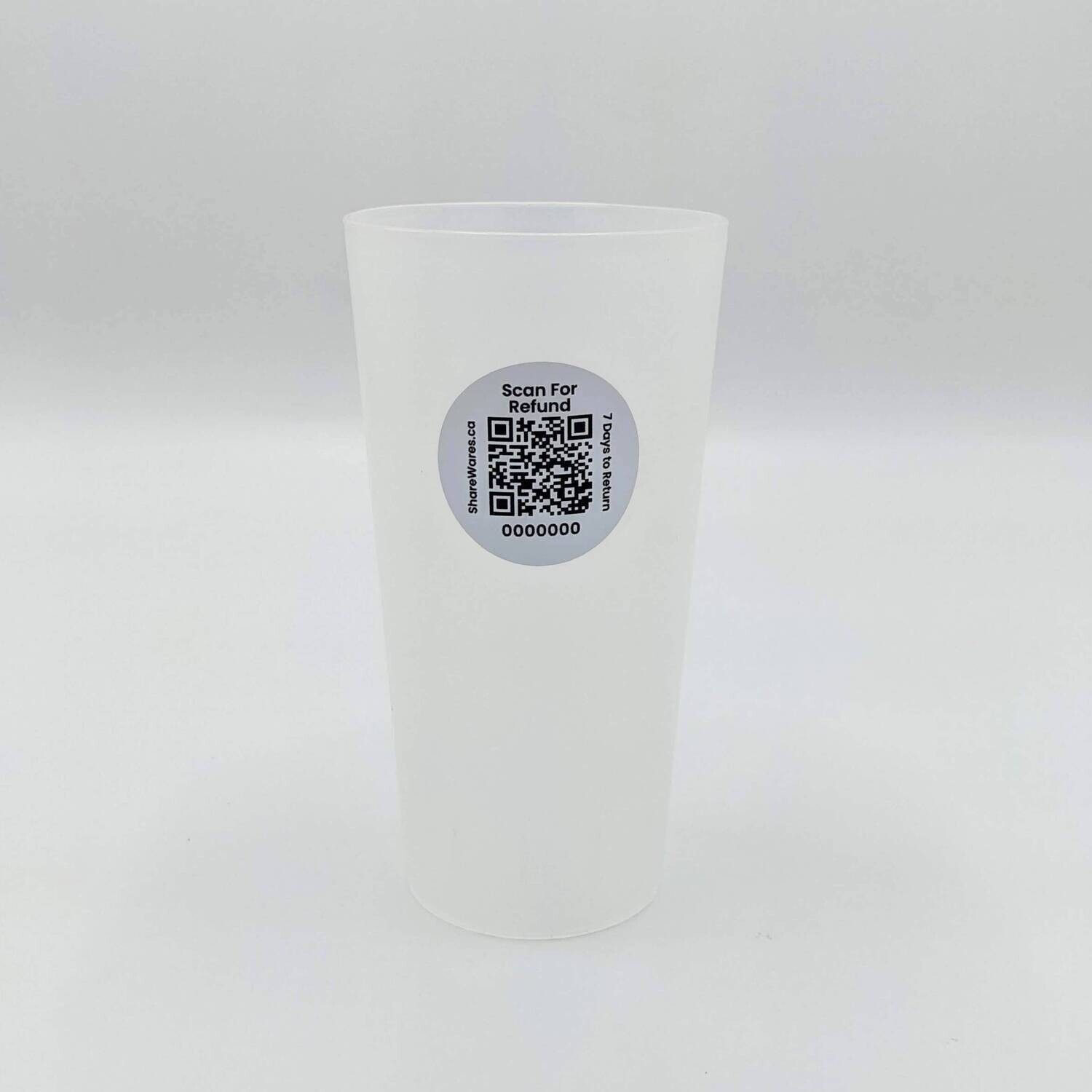 Tall Frosted Cup (12 oz)