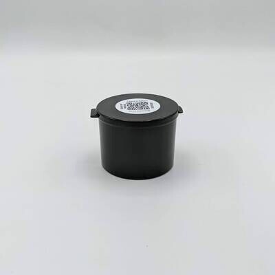 Black Round Sauce Container (5 oz)
