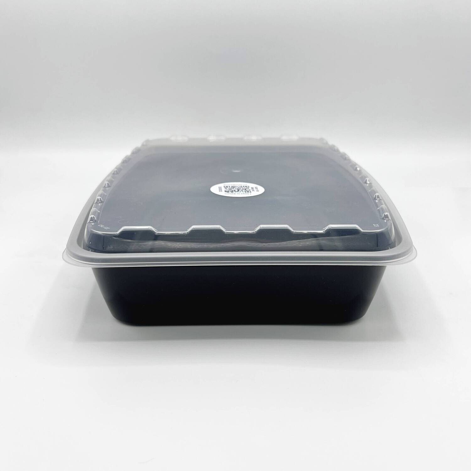 Black Reusable Takeout Container (56 oz)