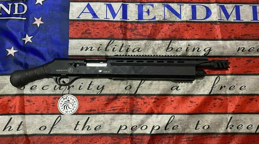 GARAYSAR FEAR-114 SHOCKWAVE STYLE STREET SWEEPER PISTOL GRIP SHOTGUN (BRAND NEW)