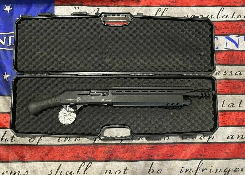 GARAYSAR FEAR-114 SHOCKWAVE STYLE STREET SWEEPER PISTOL GRIP SHOTGUN (BRAND NEW)