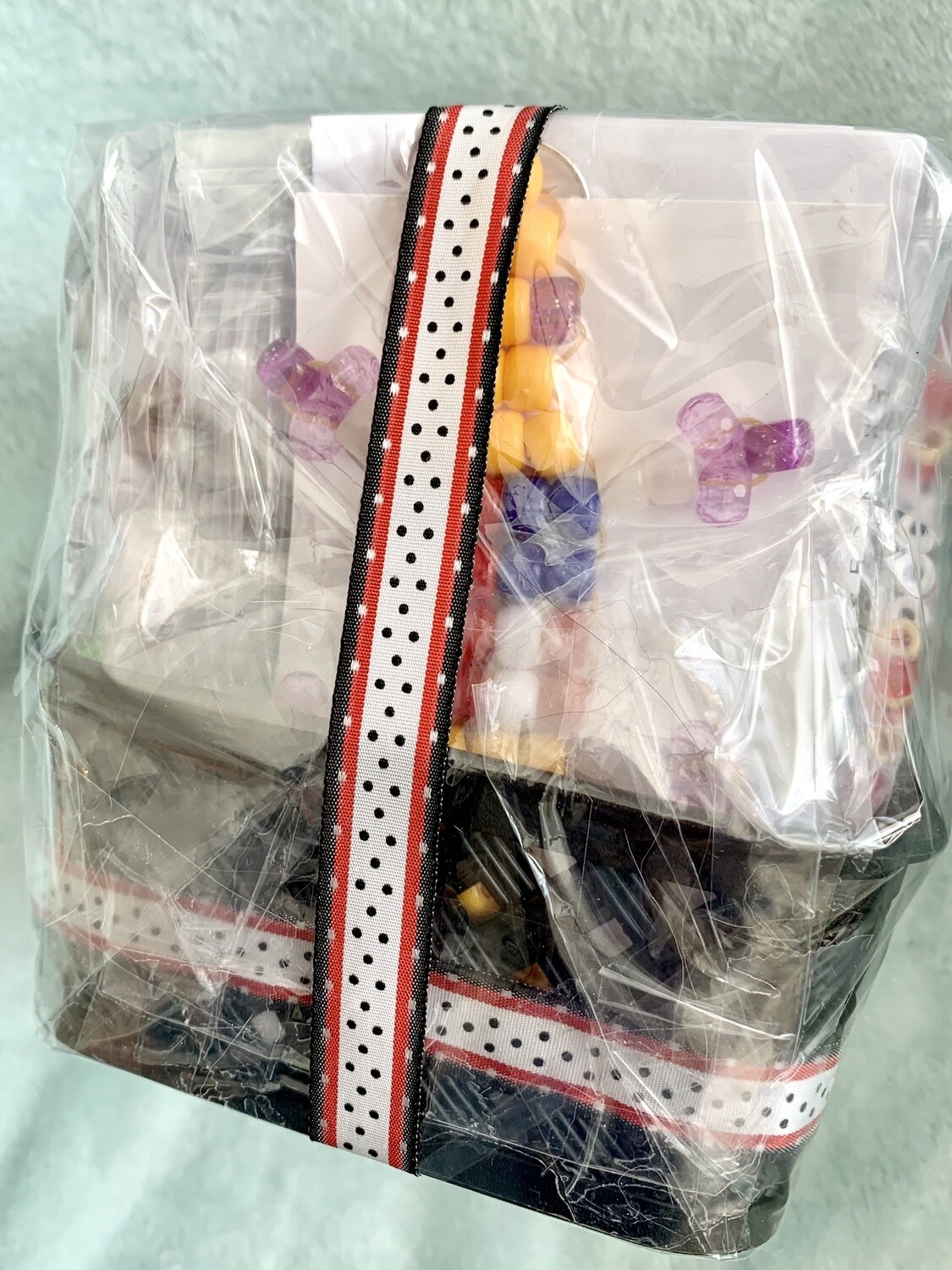 Lucky Lizard Send-A-Smile Project Basket - American Flag Design