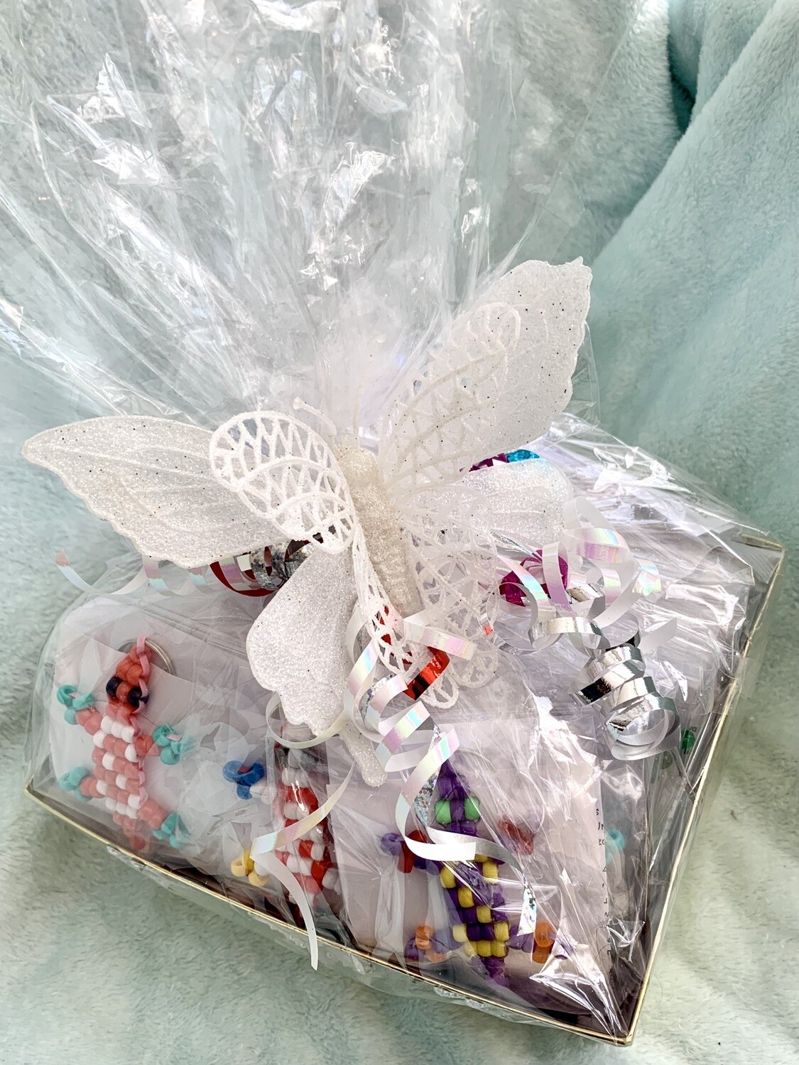 Lucky Lizard Send-A-Smile Basket - Superman Design