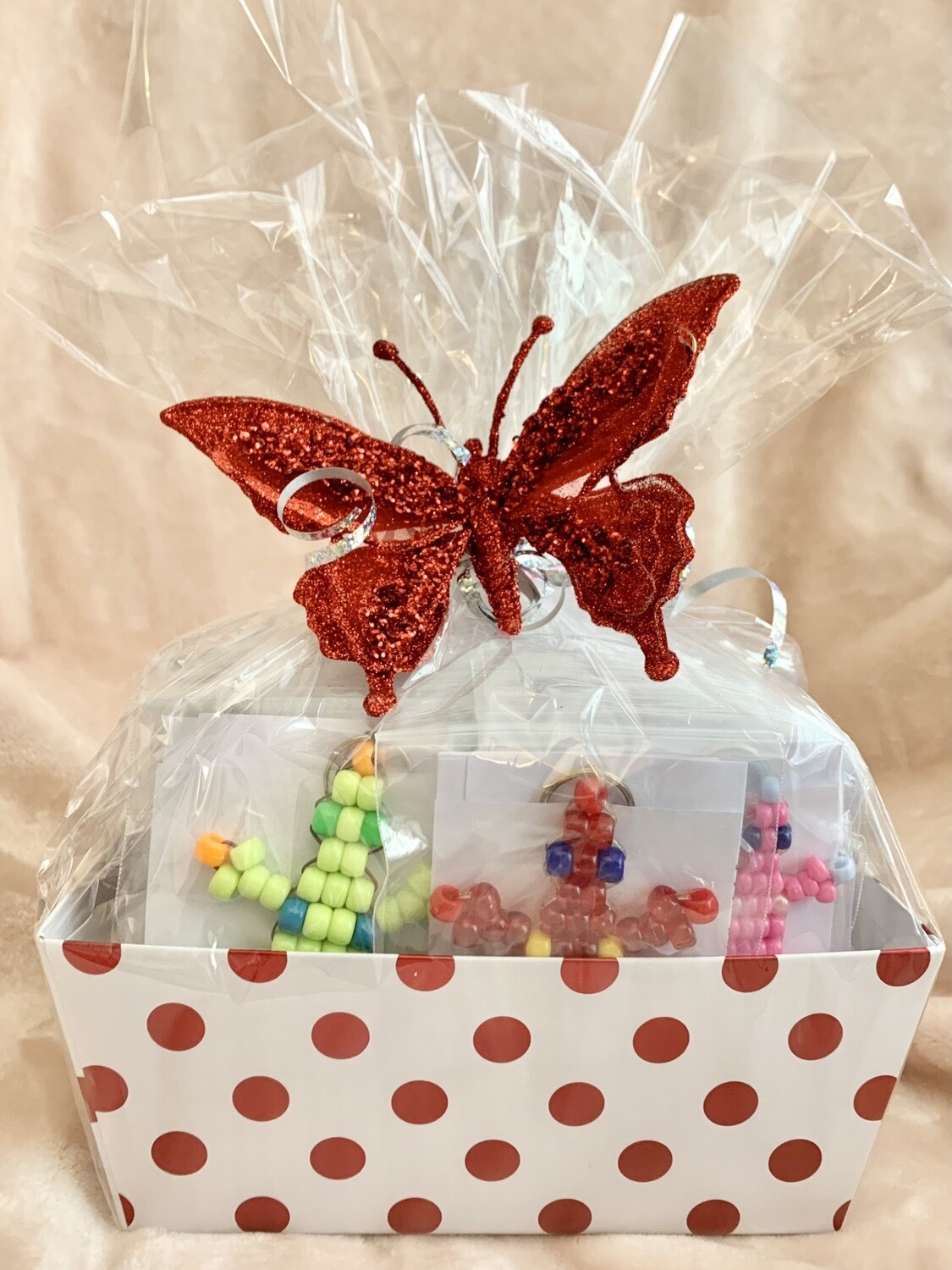 Lucky Lizard Send-A-Smile Basket - Extra Points Design