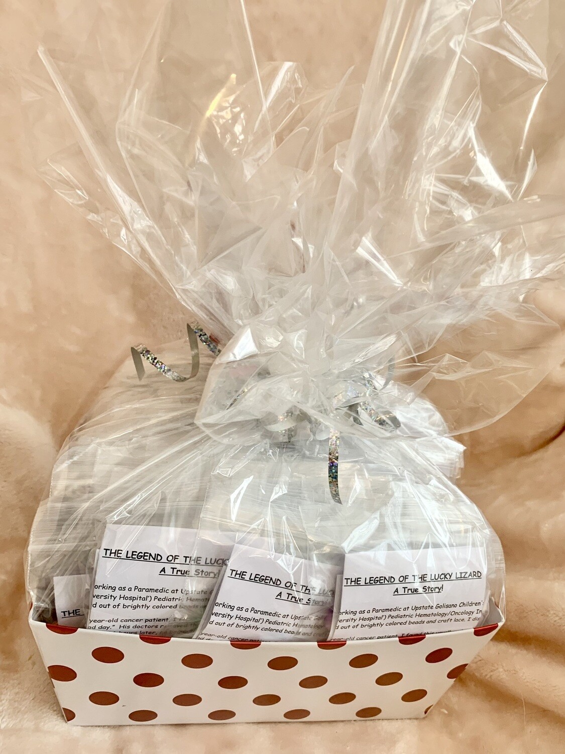 Lucky Lizard Send-A-Smile Basket - Extra Points Design