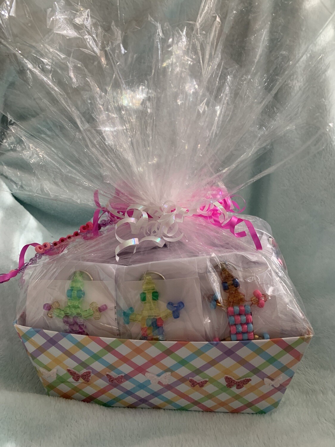 Lucky Lizard Send-A-Smile Project Basket - Checkerboard Design