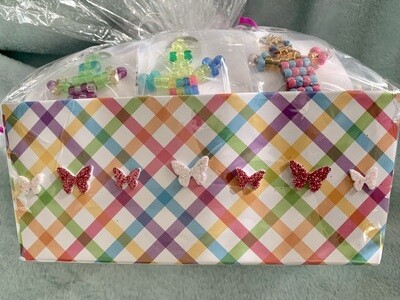 Lucky Lizard Send-A-Smile Project Basket - Checkerboard Design