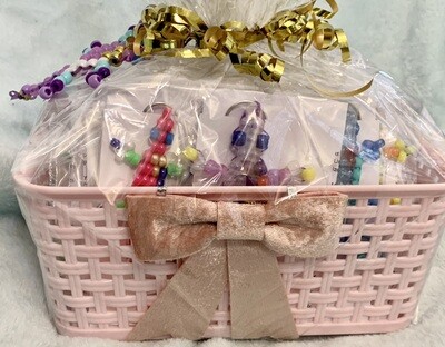 Lucky Lizard Send-a-Smile Basket- Love the Journey Design