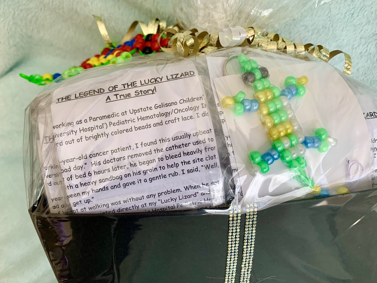 Lucky Lizard Send-A-Smile Basket - Create the Journey Design