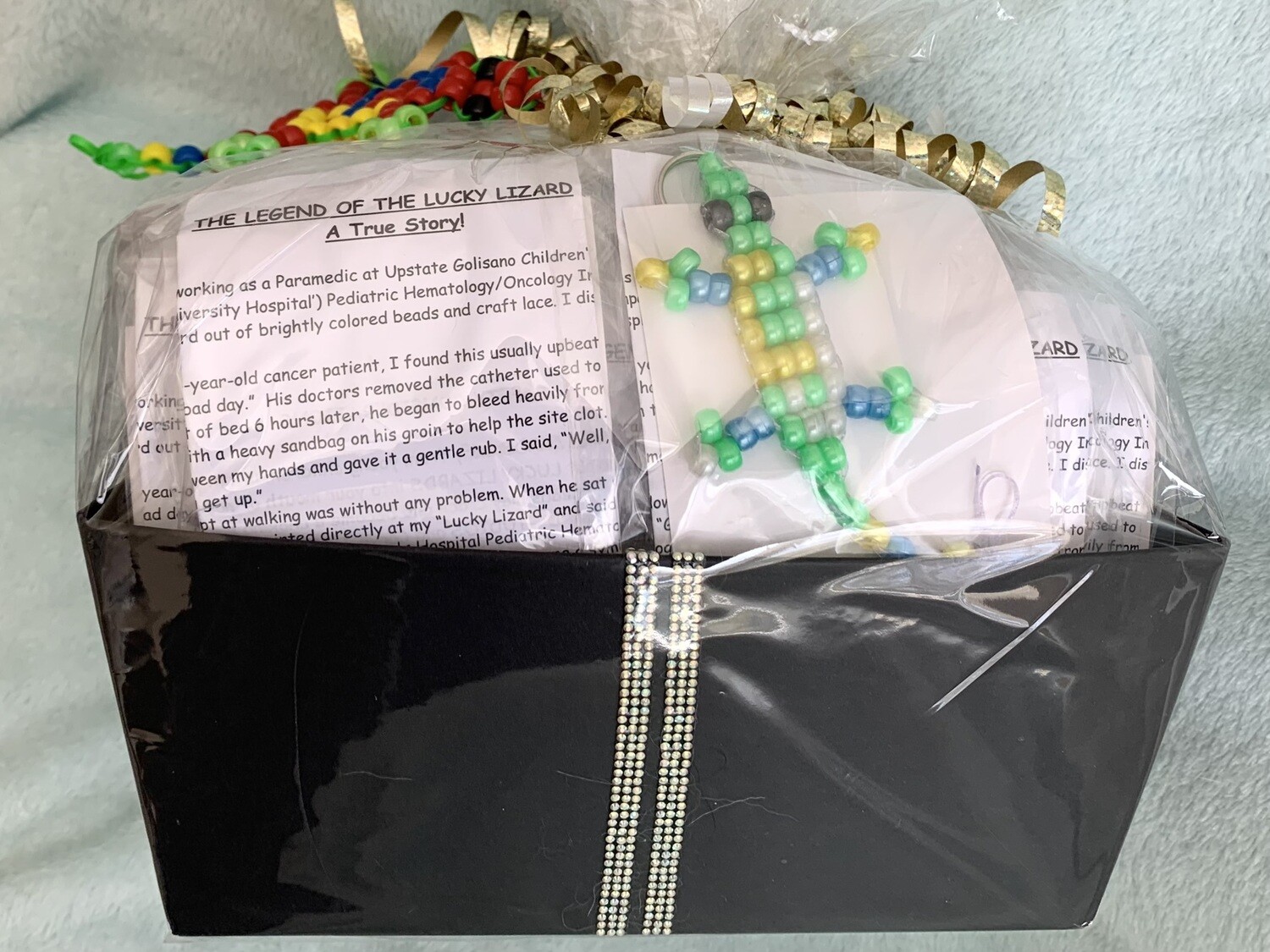 Lucky Lizard Send-A-Smile Basket - Create the Journey Design