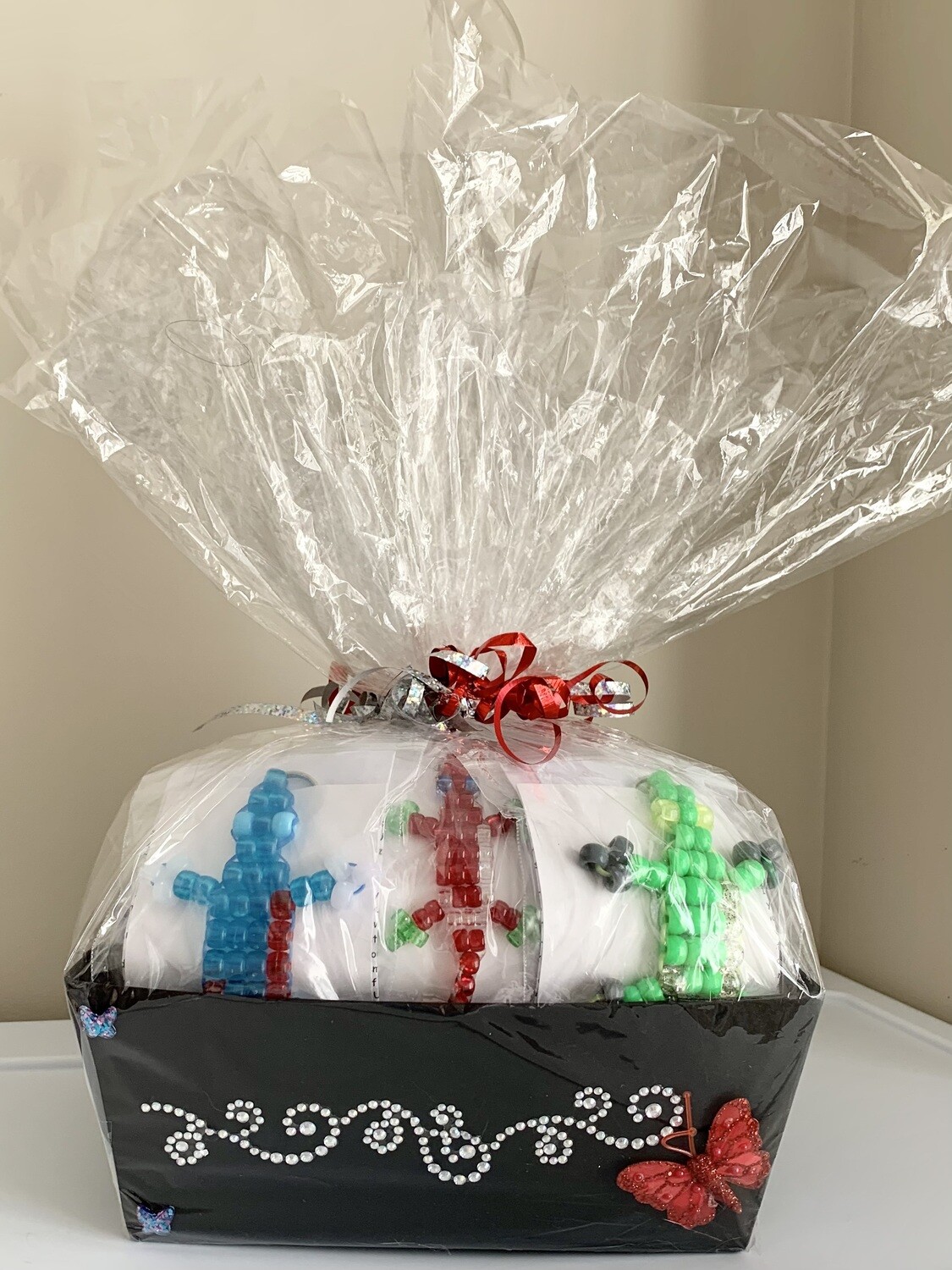 Lucky Lizard Send-A-Smile Basket - Joy Design