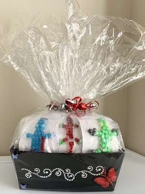 Lucky Lizard Send-A-Smile Basket - Joy Design