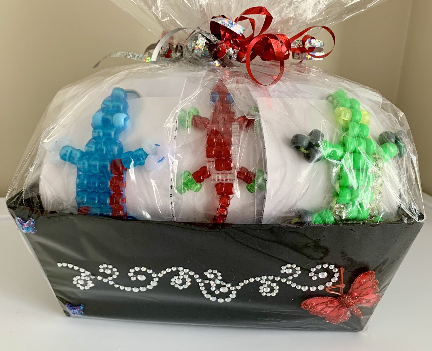 Lucky Lizard Send-A-Smile Basket - Joy Design