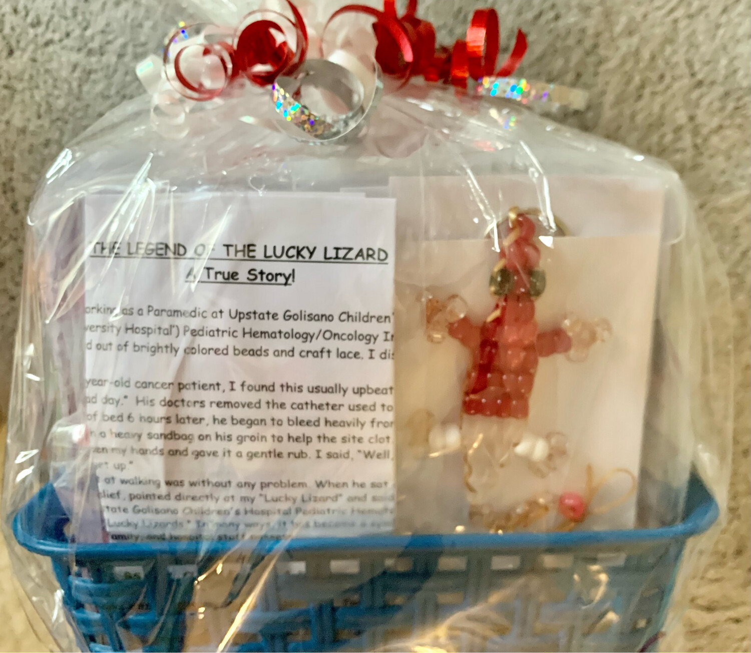 Lucky Lizard Send-A-Smile Basket - Pivot Design