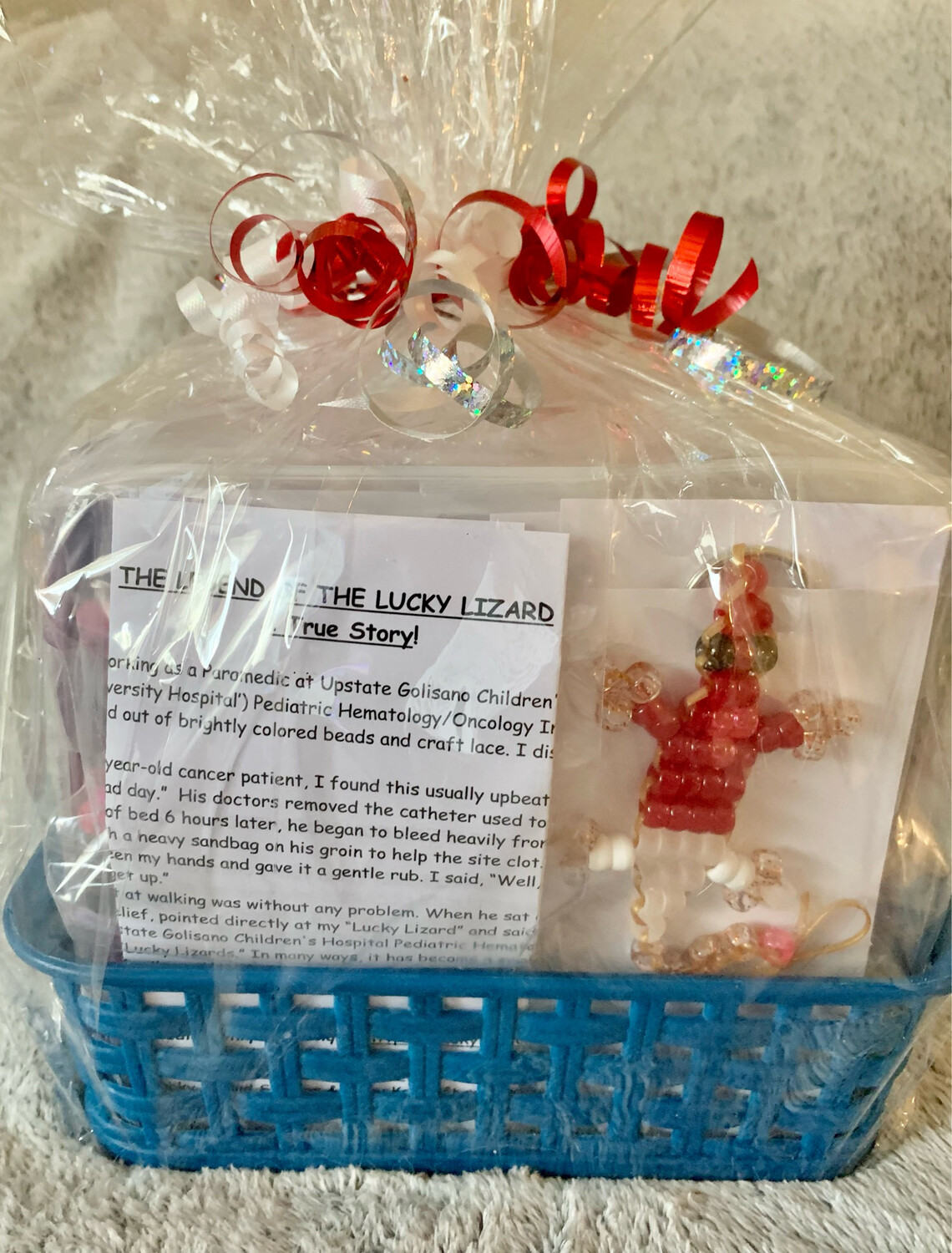 Lucky Lizard Send-A-Smile Basket - Pivot Design