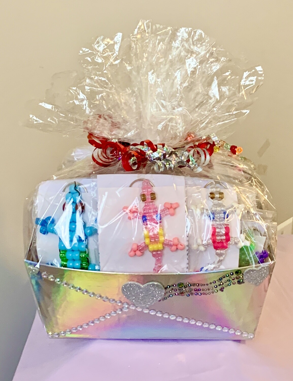 Lucky Lizard Send-A-Smile Basket - Smile Design
