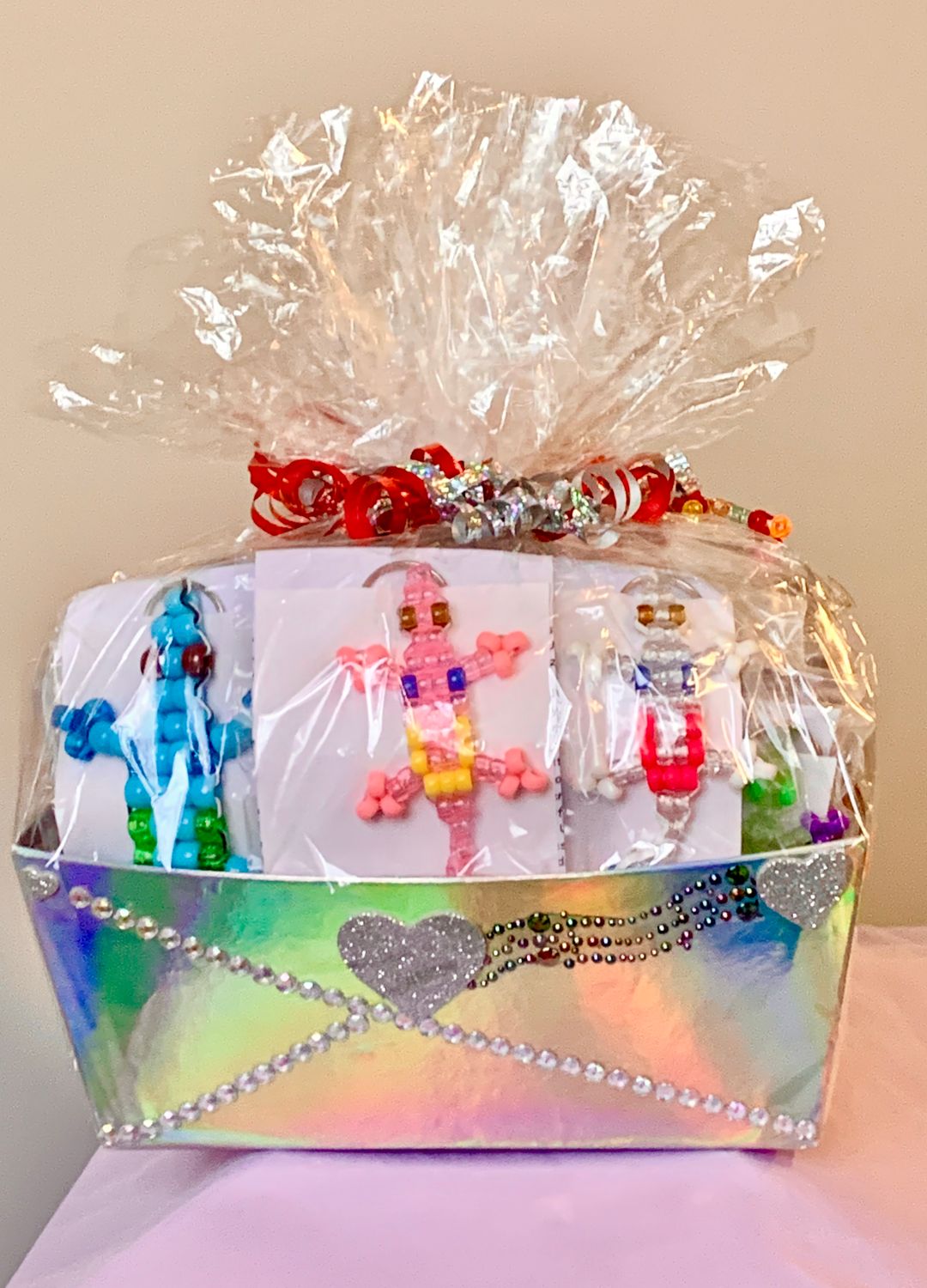 Lucky Lizard Send-A-Smile Basket - Smile Design