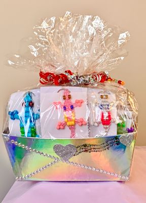 Lucky Lizard Send-A-Smile Basket - Smile Design