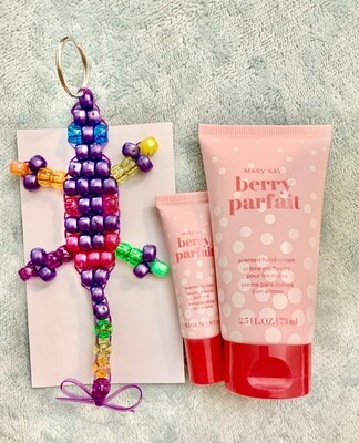 Emotion Lotion Lucky Lizard Gift Set - Berry Parfait Scented Lotion &amp; Lip Balm