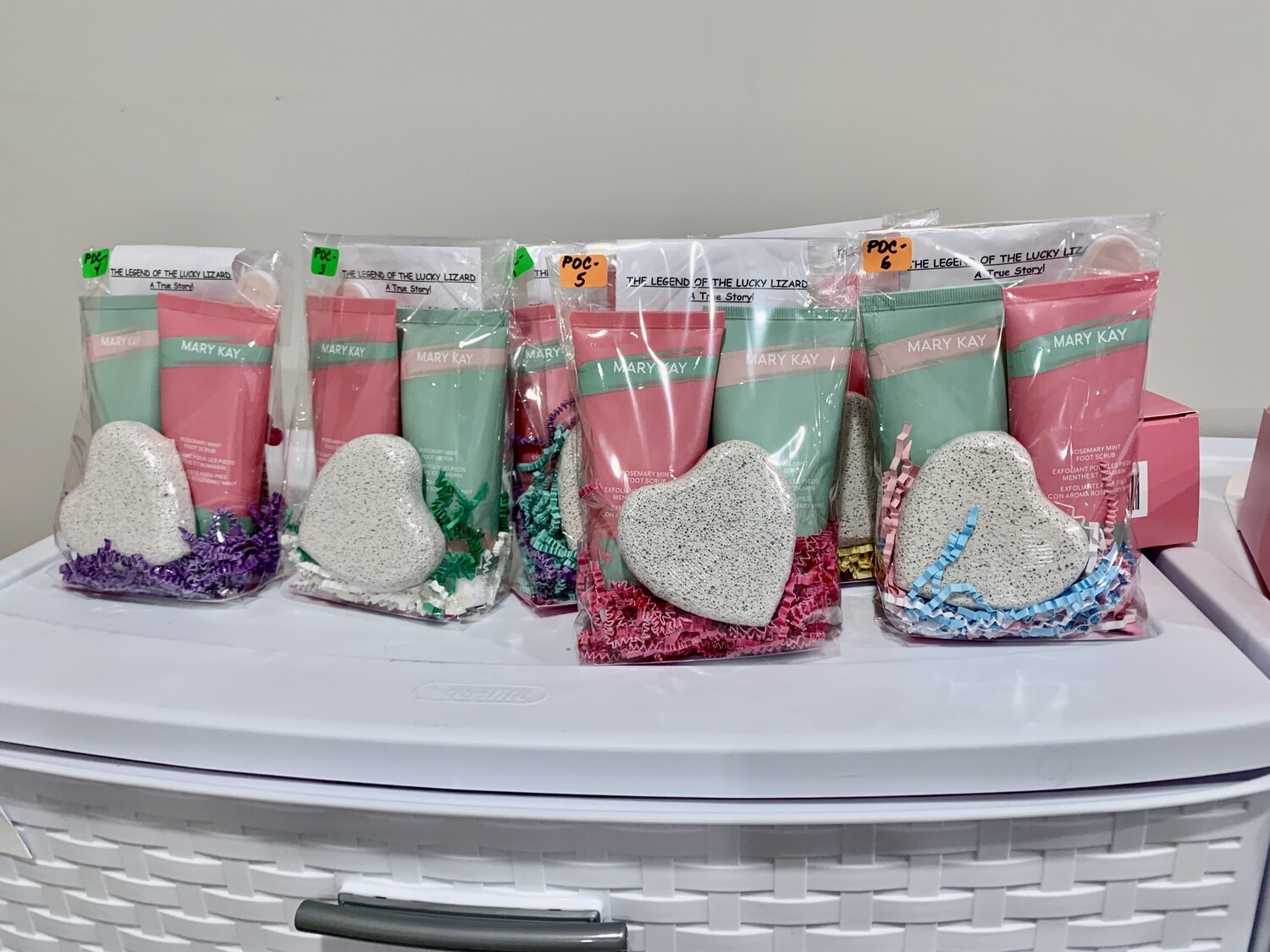 Lucky Lizard "Emotion Lotion" Pedicure Gift Set