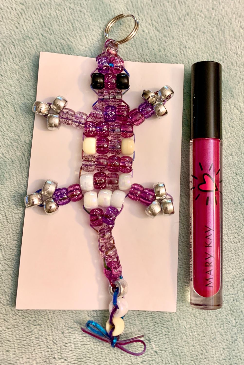 LUCKY LIZARD &amp; A  LIP GLOSS FEATURING LTD ED MARY KAY HOPEFUL LILAC