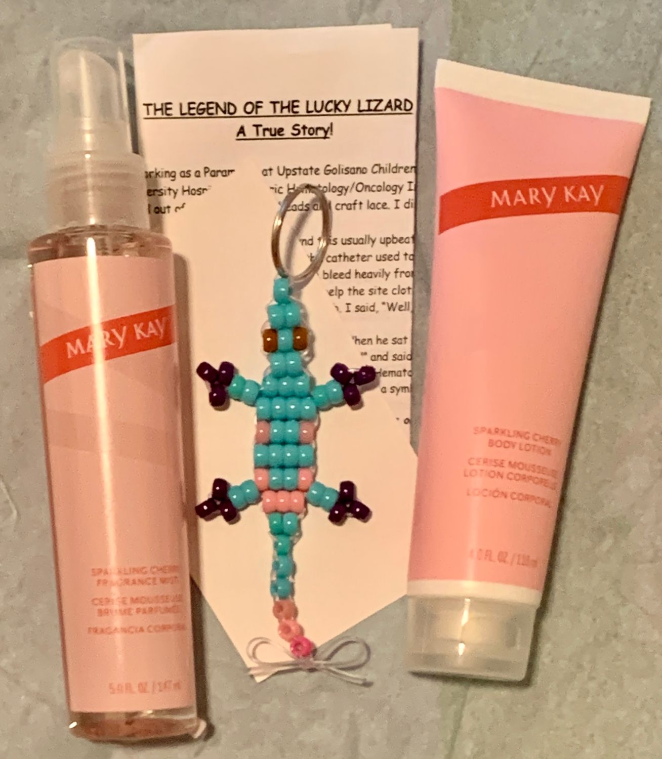 Lucky Lizard 'Emotion Lotion'  Gift Set Featuring Limited Edition Mary Kay Scented Body Lotion &amp; Fragrance Mist