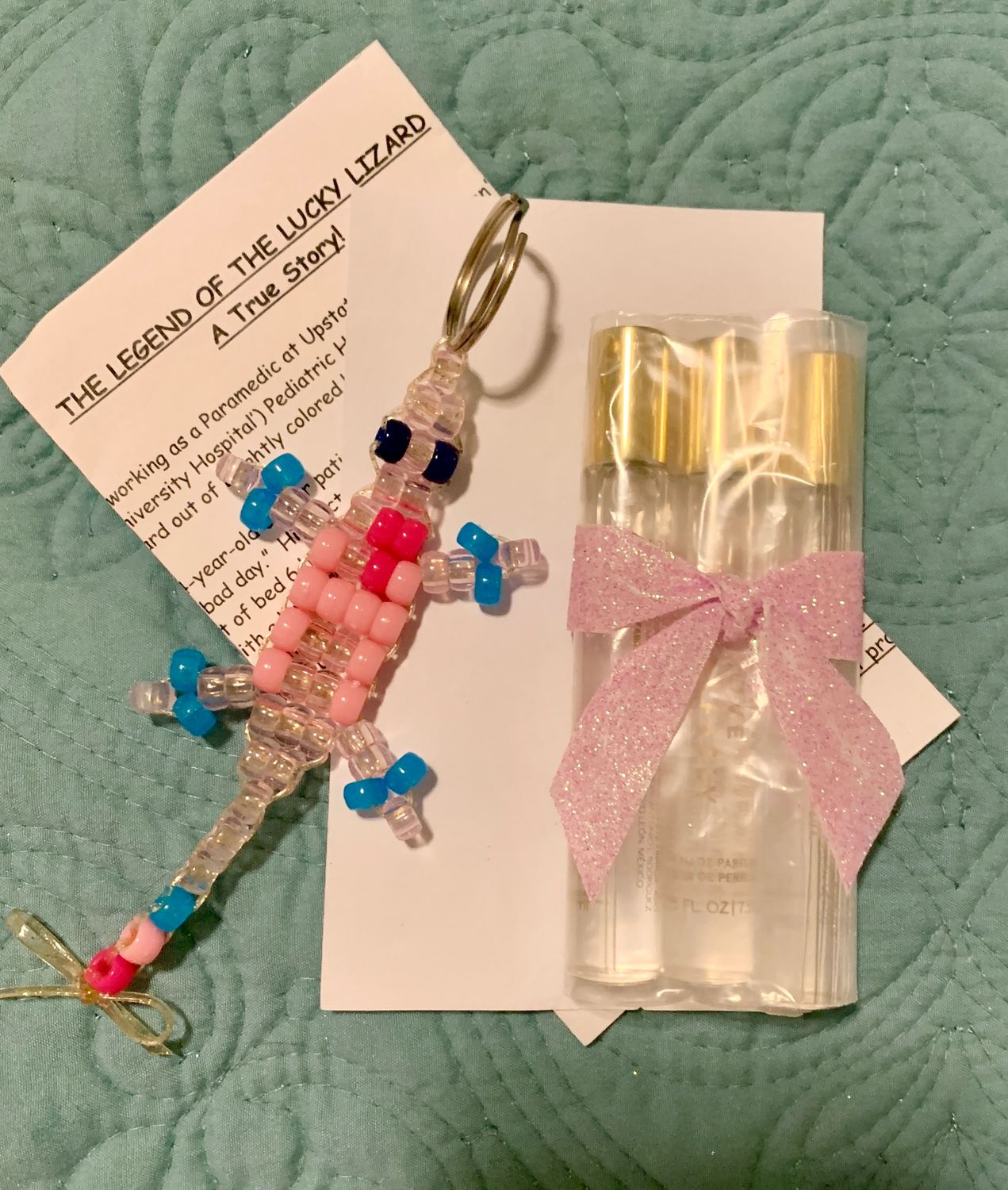 Lucky Lizard Send-A-Smile Women's Fragrance Sampler Gift Set