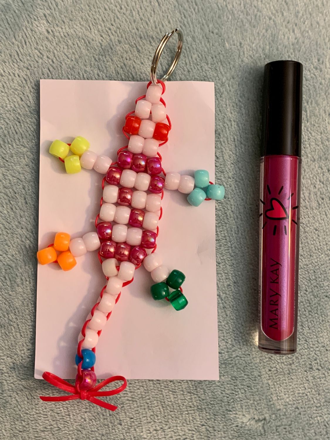 LUCKY LIZARD &amp; A  LIP GLOSS FEATURING LTD ED MARY KAY HOPEFUL LILAC