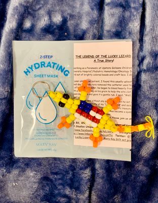 Lucky Lizard &quot;Honor Your Masked Heroes&quot; Gift Set Featuring a Ltd Ed Mary Kay 2-Step Hydrating Sheet Mask