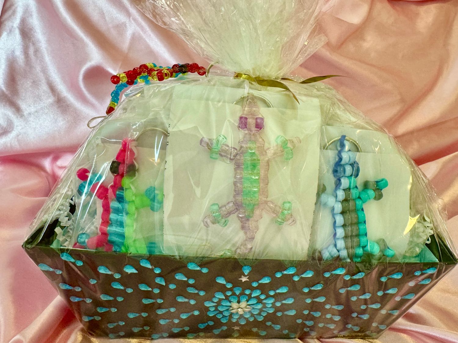 Lucky Lizard Send-A-Smile Basket - Equal Opportunity Design