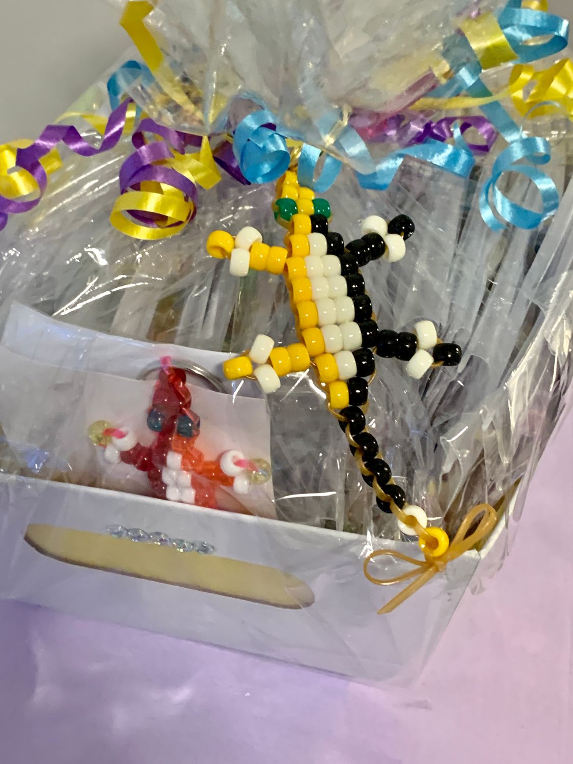 Lucky Lizard Send-A-Smile Basket - Equal Opportunity Design