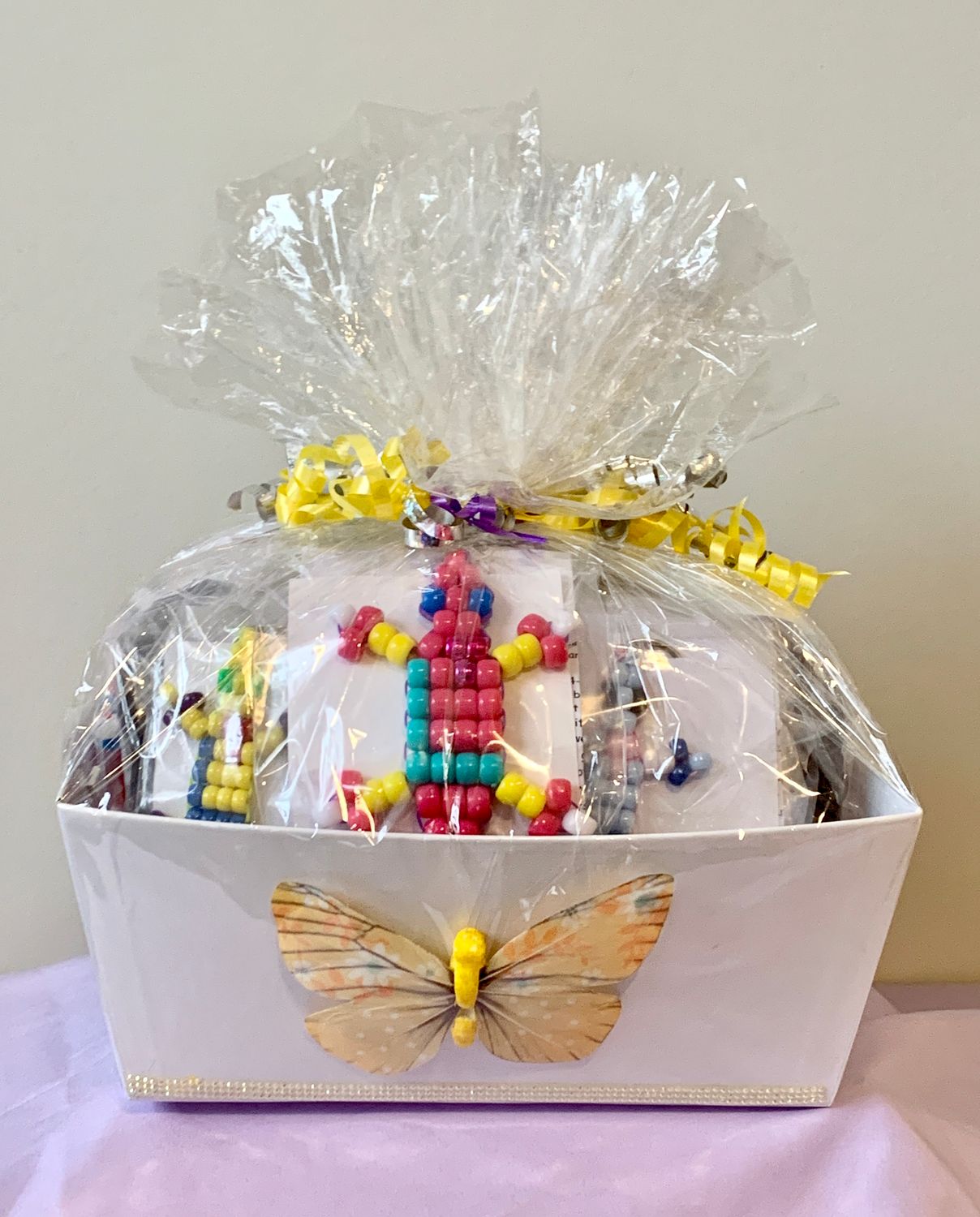 Lucky Lizard Send-A-Smile Basket - Love is Love Design