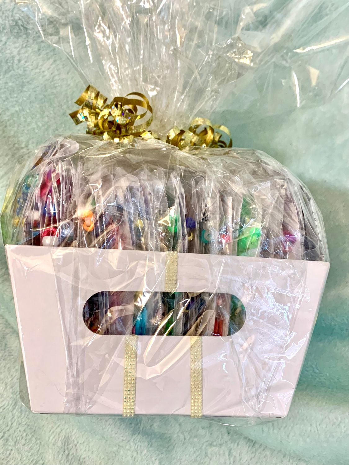 Lucky Lizard Send-A-Smile Basket - Love is Love Design