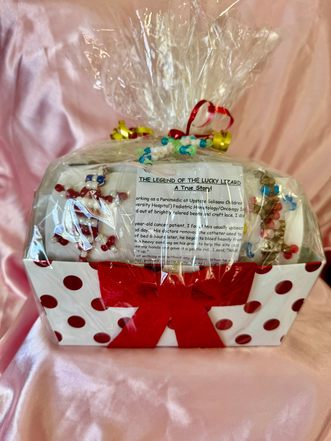 Lucky Lizard Send-A-Smile Basket - Mixed Designs