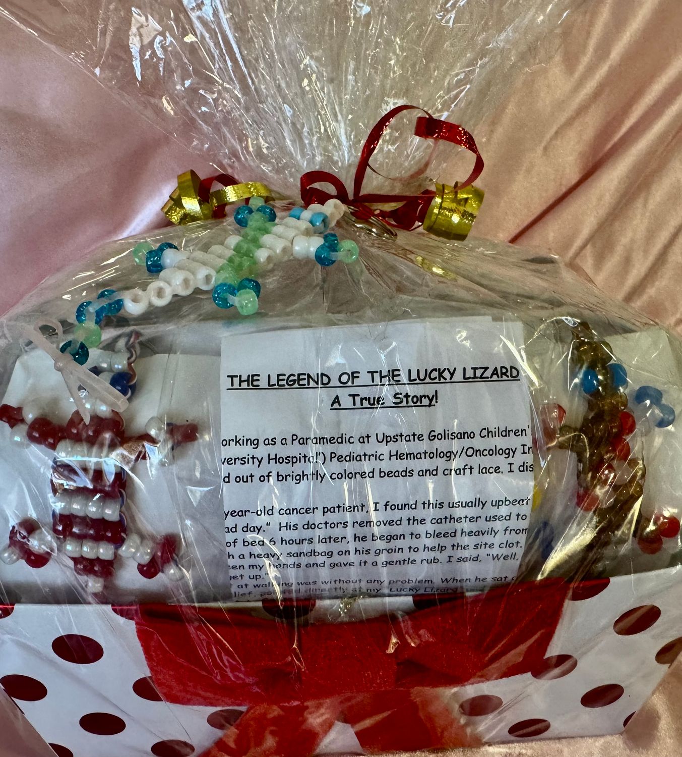 Lucky Lizard Send-A-Smile Basket - Mixed Designs